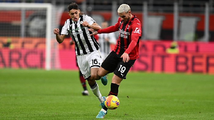 Nhận Định Udinese vs AC Milan, 2h45 Ngày 21/1: Tin ở Rossoneri