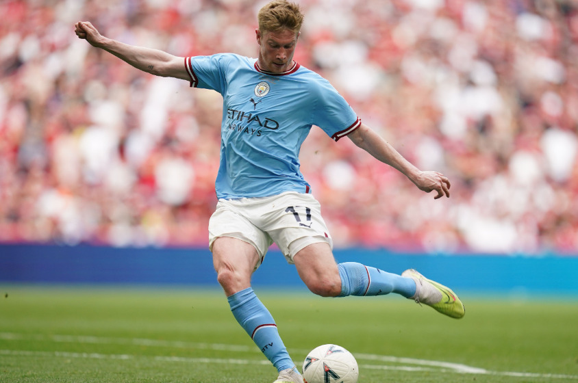 4. Kevin De Bruyne (102 lần)