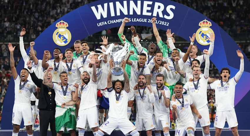 Real Madrid - Kỷ lục 14 cúp vô địch