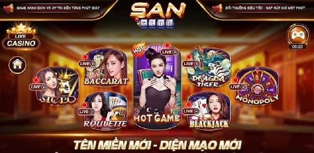 Cổng game San Club