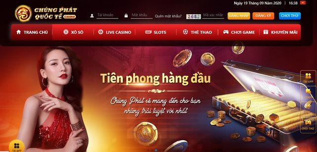 Website cá cược sở hữu phong cách hình ảnh ấn tượng