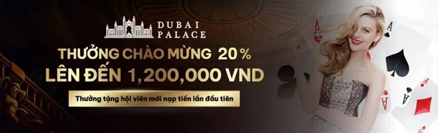 Tận hưởng thiên đường cá cược tại  Dubai Palace