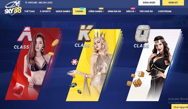 Casino online mang đẳng cấp hàng đầu châu  u