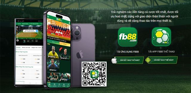 App cá độ bóng đá FB88 có quy mô khủng hàng đầu thị trường