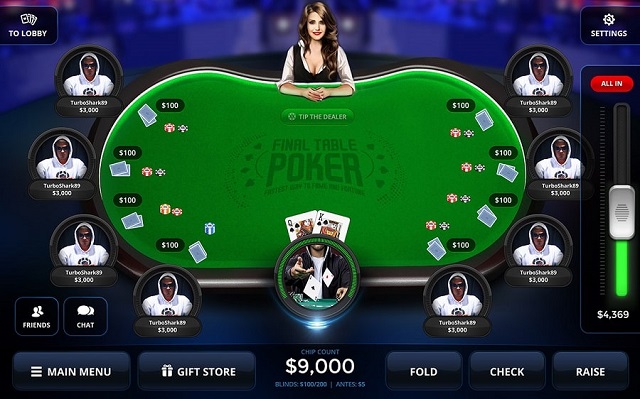 Luật chơi poker online