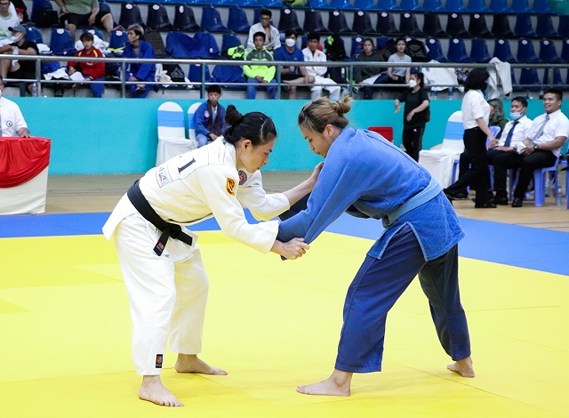 Luyện tập Judo giúp tinh thần thoải mái