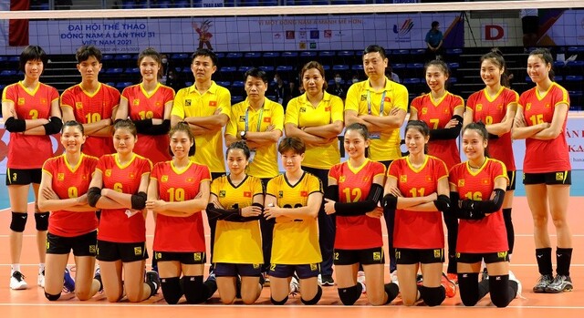 Danh sách đội tuyển bóng chuyền nữ Việt Nam