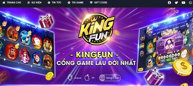 Thiên đường cá cược Kingvin Fun dành cho cược thủ